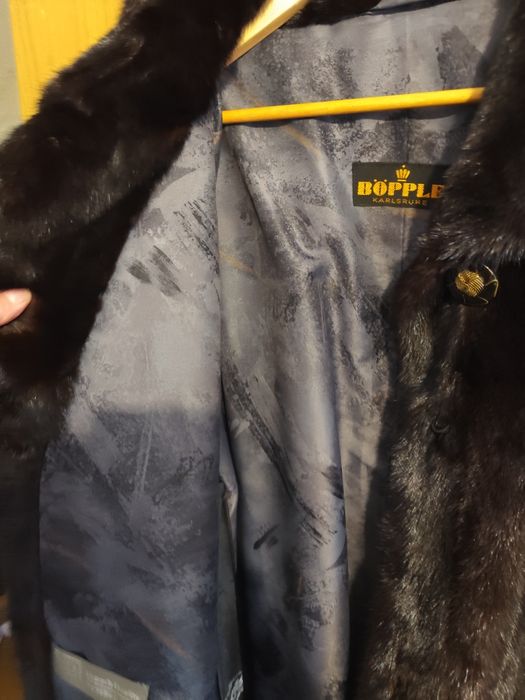 Haină blană naturală de vizon