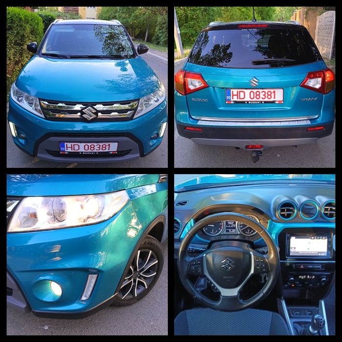 Suzuki Vitara*SUV*Af.2016*1.6 D*130 Cp*6+1 V*Clima*Pilot*Navi+Cameră*Led*Jante Aliaj*Euro 6!