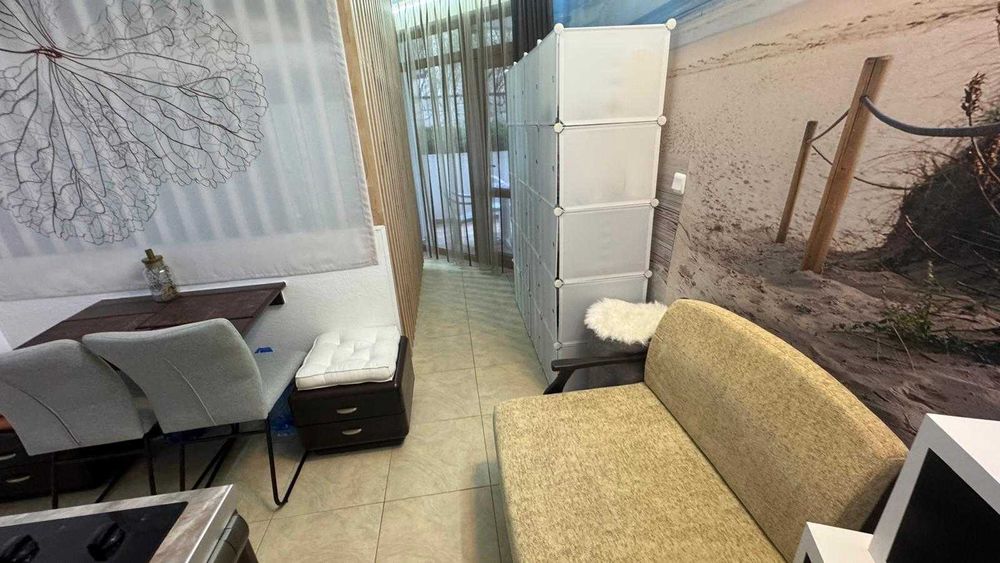 Едностаен апартамент на втора линия над яхтеното пристанище