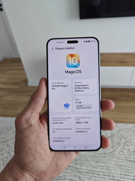 Honor magic 7 pro silver
