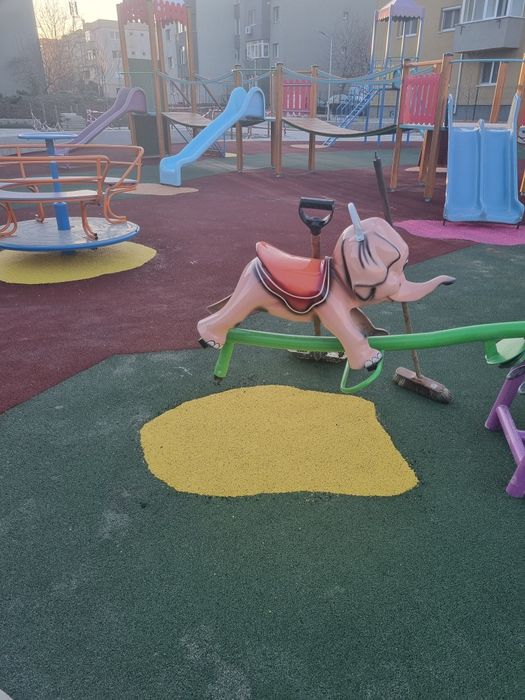 Cauciuc turnat din tartan & marcaje terenuri sport