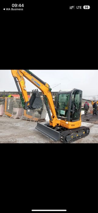 Аренда Мини эксковатора копка траншей