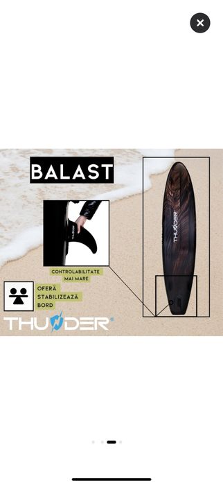 Set Placa gomflabila SUP “STAND UP PADDLE “