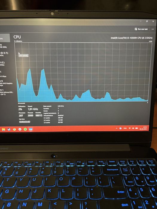 Laptop Lenovo ideea pad gaming 3