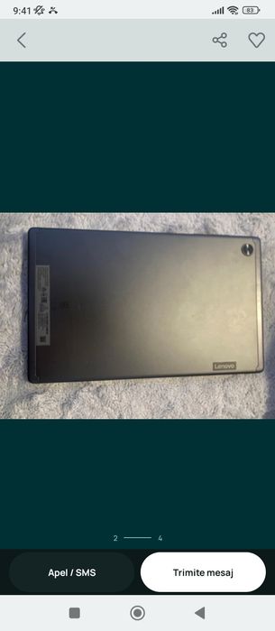 Tableta Lenovo e că noua