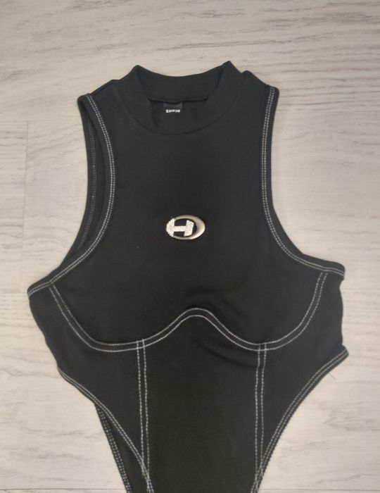Body de corp, negru