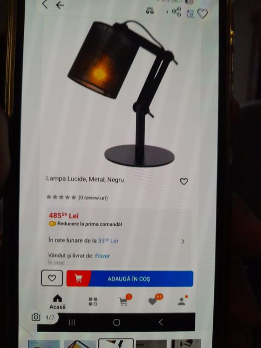 Lampa TAMPA  de Lucide Noua
Seria: TAMPA