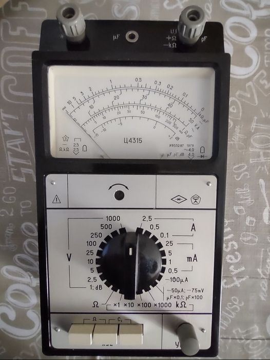 Multimetru rusesc impecabil
