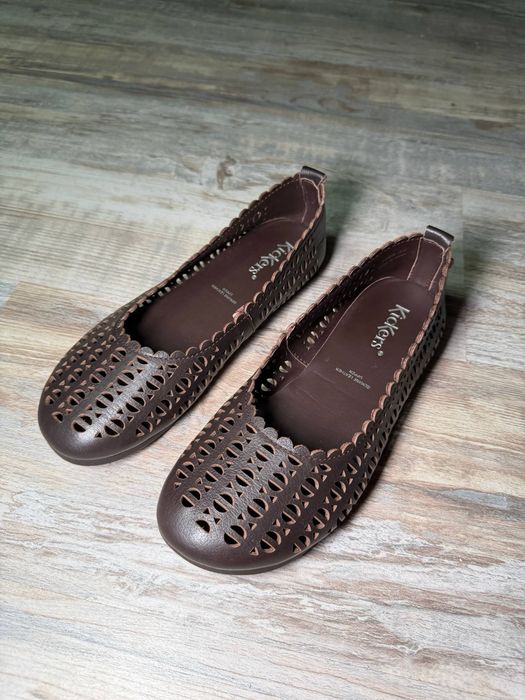 Kickers - дамски летни обувки. Кожа. EU37