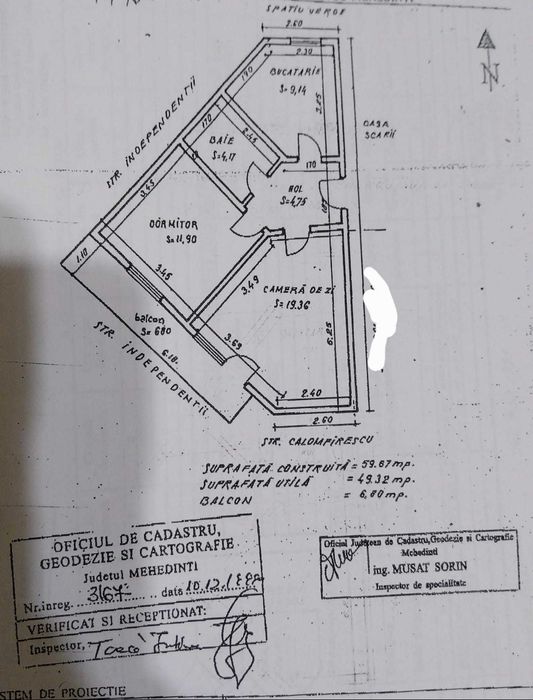 Vand apartament 2 camere Dr Tr Severin