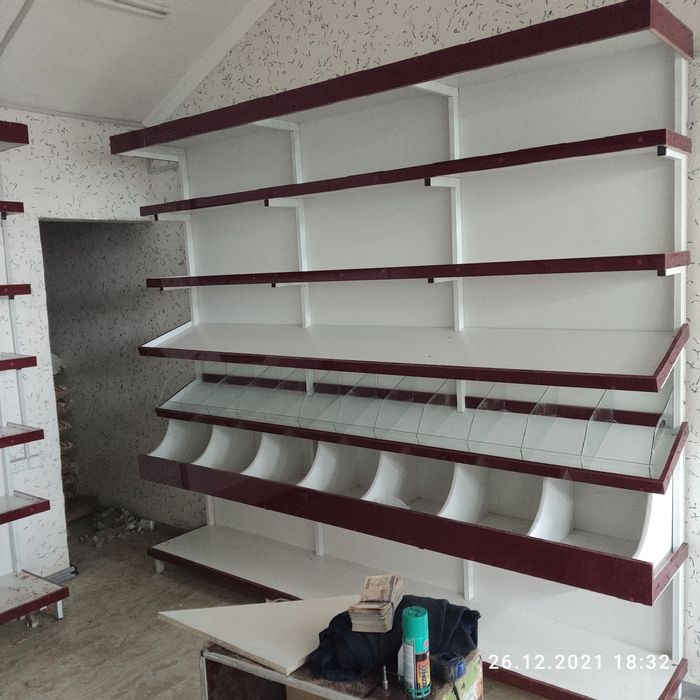 Магазин полкалар заказ оркали  таёрлап олинг