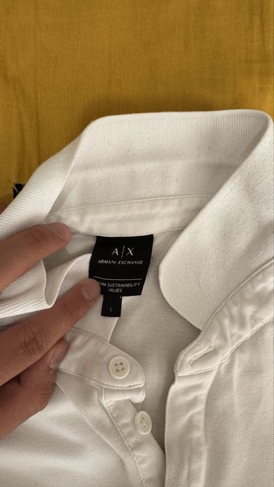 Поло armani exchange