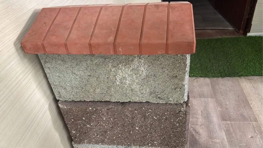 Сплитерный блок Пескоблок Шлакоблок