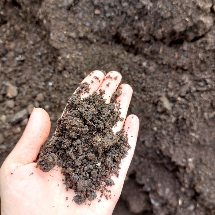 Перегной в мешках