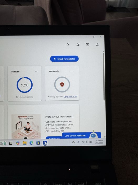 Laptop Lenovo T14 Gen 1, AMD Ryzen 5 PRO, 4650U 32Gb DDR4, SSD 256GB