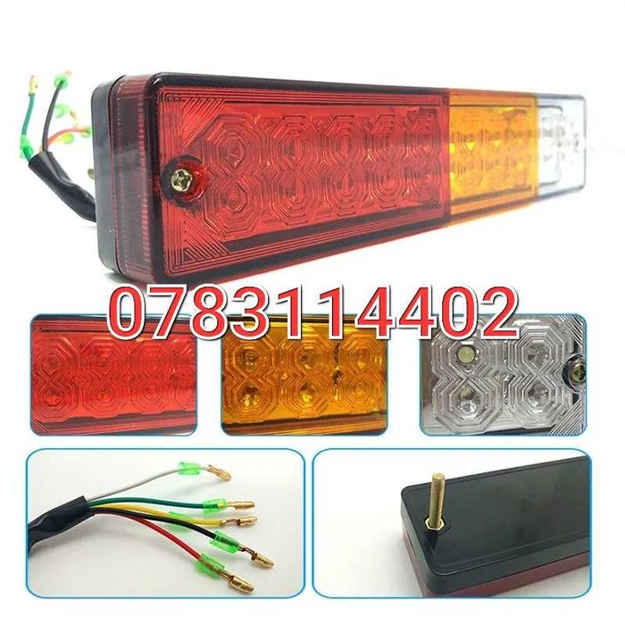 Lampa-Lampi LED Remorca-Stopuri-Triple Trailer Peridoc Platforma - L10