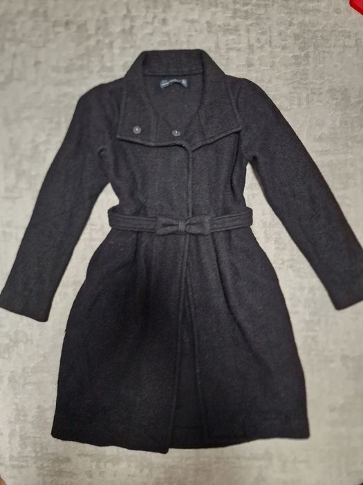 Дамско палто ZARA,размер s,100% вълна