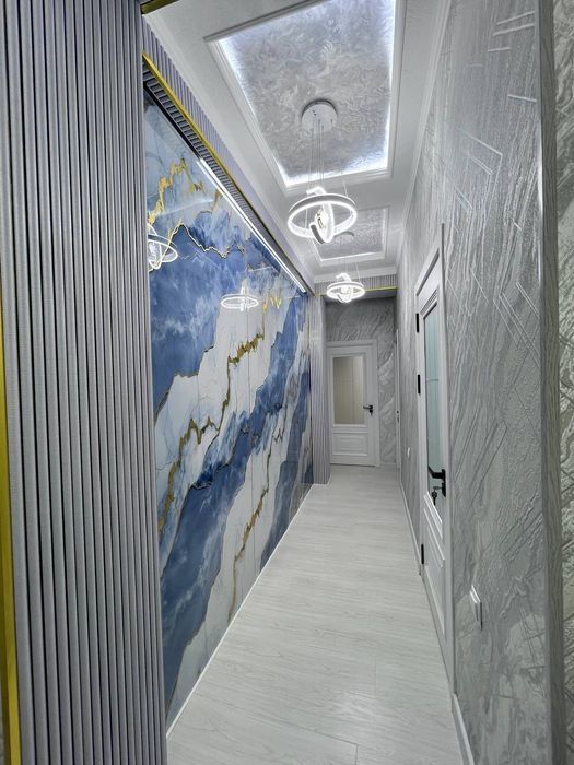 Аренда 3 хонали евро квартира Сергели-7 Грин Хаус новастройка