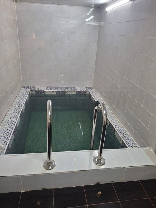 Баня на дровах, с бассейном. ЭКИБАСТУЗ