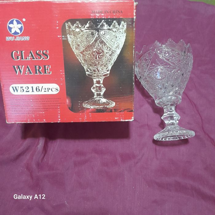 Стеклянные вазы для конфет