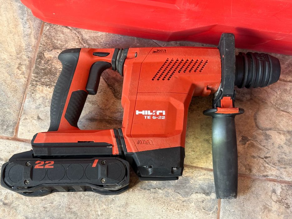 HILTI NURON комплект TE 6-22 / SIW 4AT-22 / AG 4S-22 + 3 батерии + зарядно