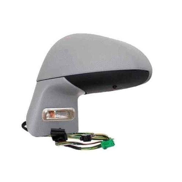 Oglinda exterioara Citroen C4 10.2010 partea stanga/dreapta View Max albastra convex carcasa prevopsita grunduita reglare electrica cu incalzire,