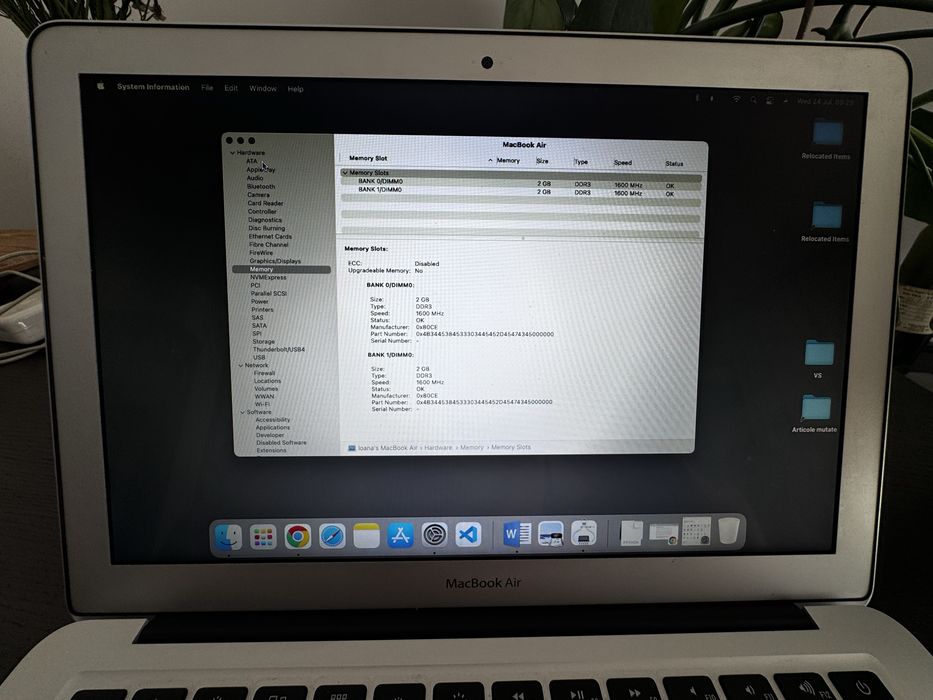 Mac Air 2014 128GB 4G