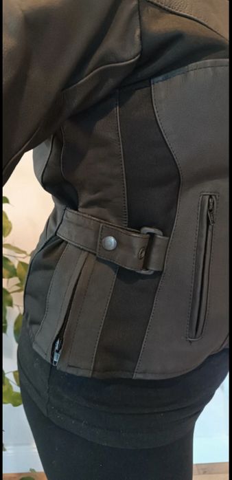 Geaca moto dama piele