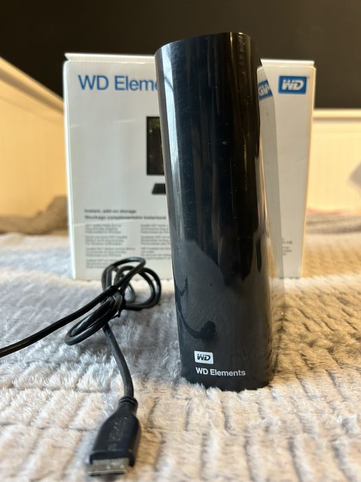 HDD extern WD Elements 3.5", 5TB, USB 3.0, Negru