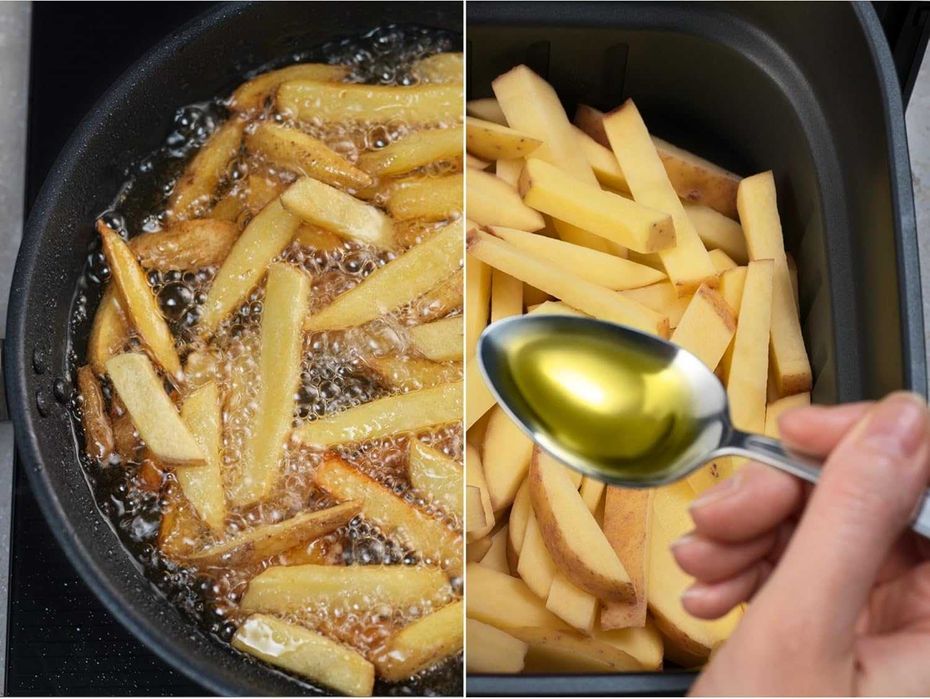 Фритюрник Еър Фрайър с горещ въздух Electrolux 700 XXL EAF7B 1800W, 7л