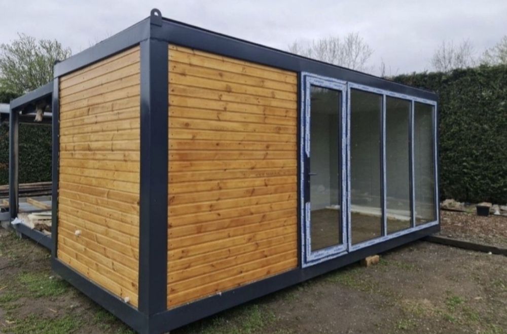 Vand containere modulare birou cafenea vitrina grup sanitar