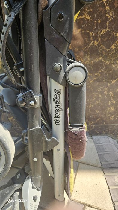 Детская итальянская коляска б/у