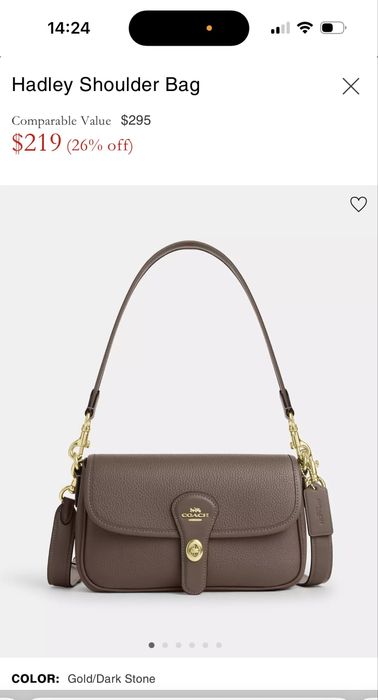 Сумка Coach, Оригинал! Новая!