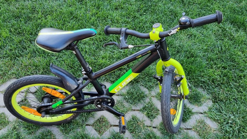 Bicicleta copii CUBE Cubie 160 negru/verde