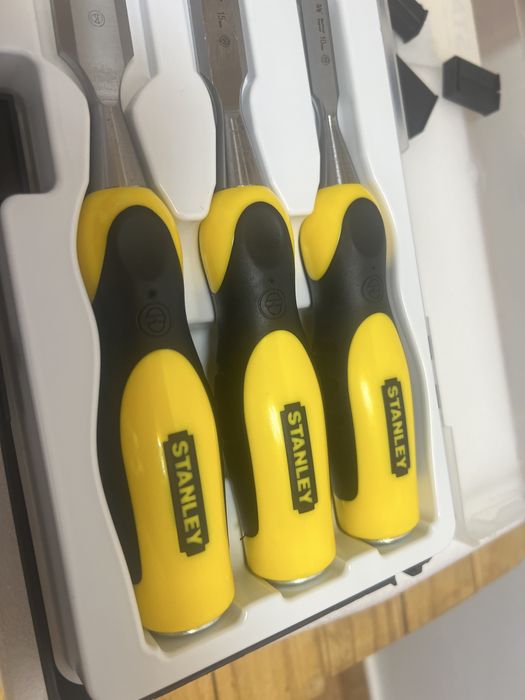 Noi Stanley  set de 3 dalti dynagrip pentru lemn 10/15/20 mm