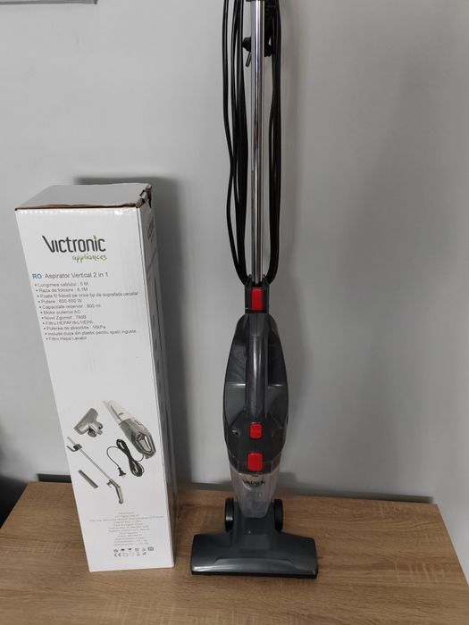 Aspirator vertical 2 în 1