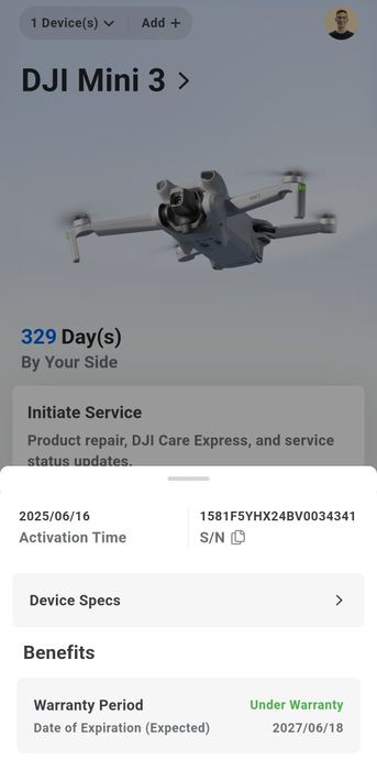 Drona Dji Mini 3 Kit complet Fly More Combo