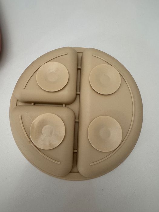 Set farfurii silicon pentru bebelusi