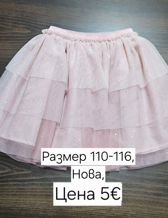 Детски блузки и къси панталонки ,размер 110, 116,122