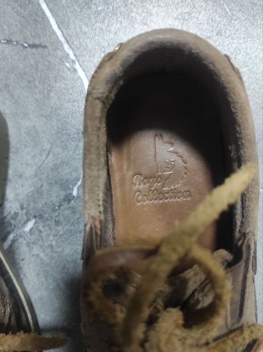 Обувь  кожаная на мальчика одели один раз на мероприятие