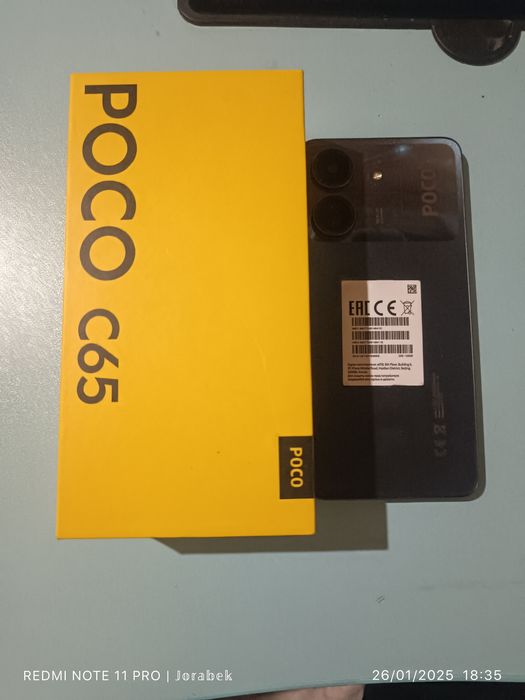 POCO c65 xotirasi 6/128