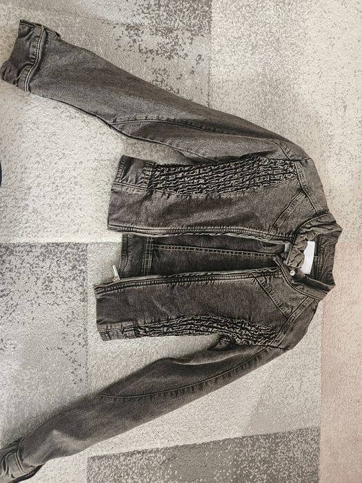 Късо дънкено якенце Bershka