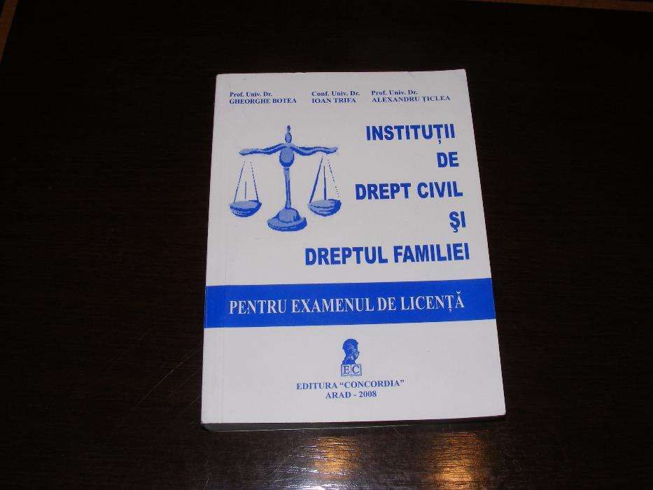 Drept civil si dreptul familiei.