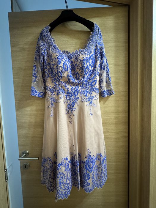 Rochie ocazie/seara cu dantela aplicata 42