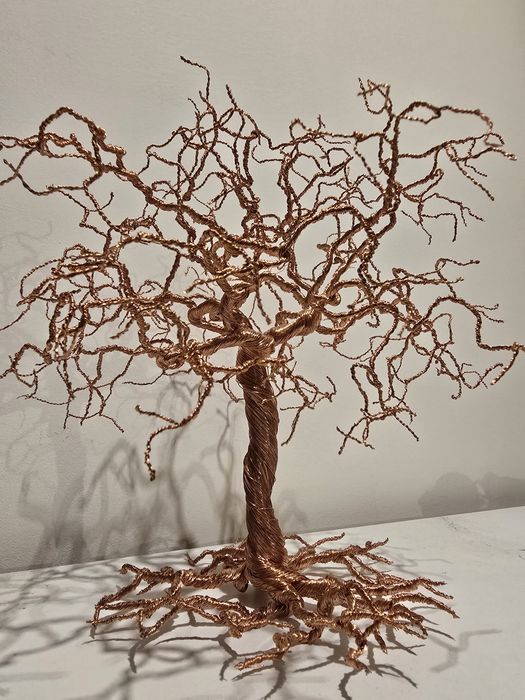 Copac cupru, handmade