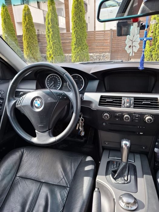 BMW E61 525d 2.5 diesel AUTOMAT – xenon, perne aer noi, jante orginale