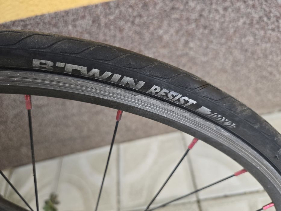 Bicicleta cursiera Mekk AL ZR aluminiu furca carbon Shimano 8 viteze 7