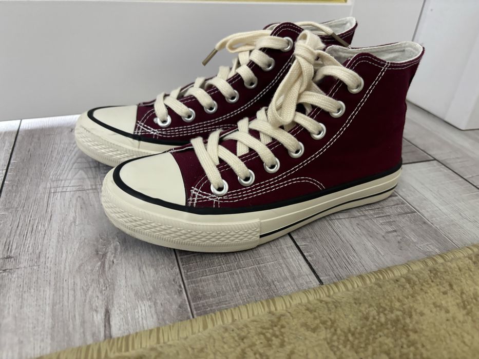 Красный converse кроссовки новые