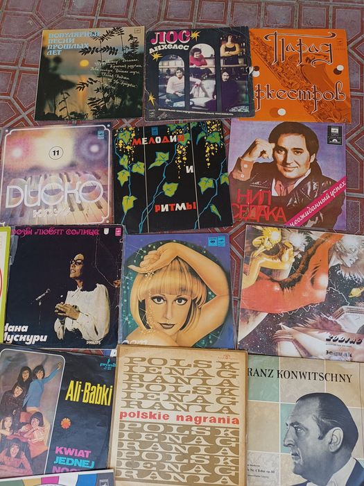 Виниловые пластинки разные Высоцкий иностранные артисты Оптом продам