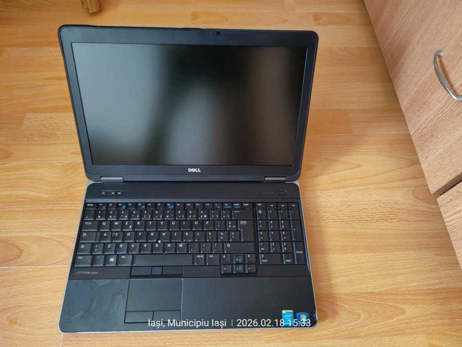 Laptop DELL, LATITUDE E6540, Intel Core i5-4310M,2.70 GHz, SSD: 120GB,